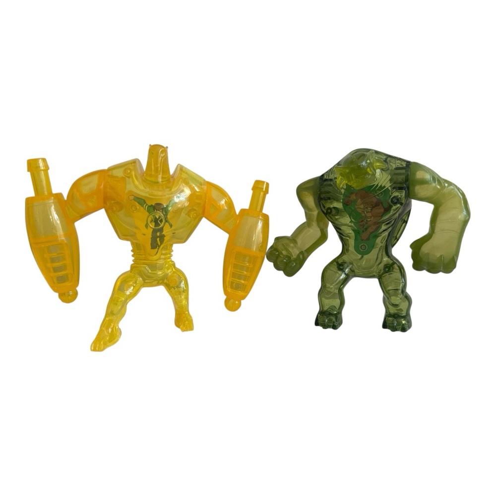Ben 10 McDonald's Happy Meal Toy Lot Armodrillo & Humungousaur